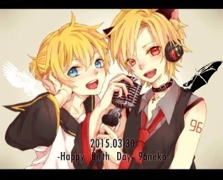 天使レン君と悪魔96猫さん Image By Curonecoandhikakin 天使レン君と悪魔96猫さん Image By Curonecoandhikakin